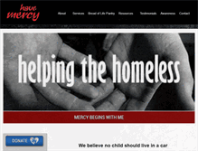 Tablet Screenshot of havemercymi.org